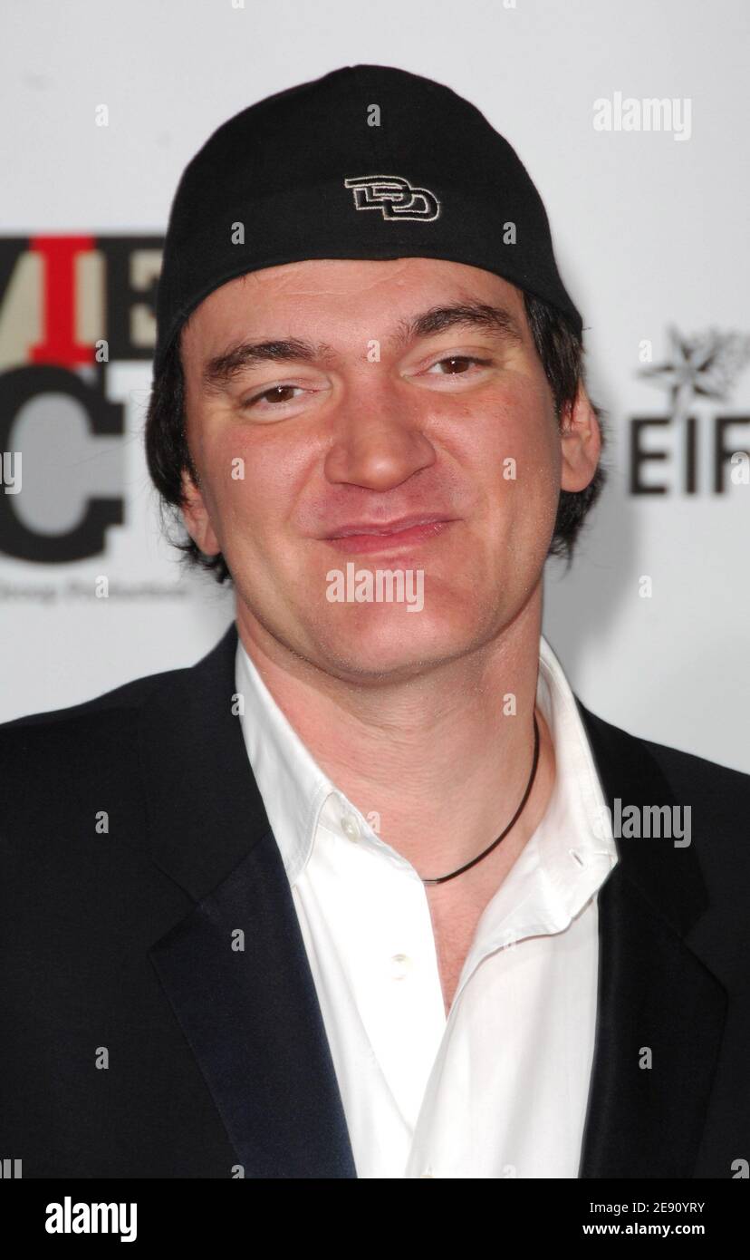 Director Quentin Tarantino arrives at 'Movies Rock' A Celebration Of