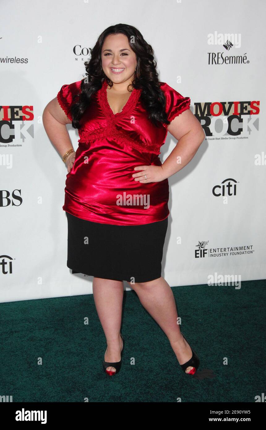 Actress Nikki Blonsky arrives at &lsquo;Movies Rock&rsquo; A Celebration Of Music