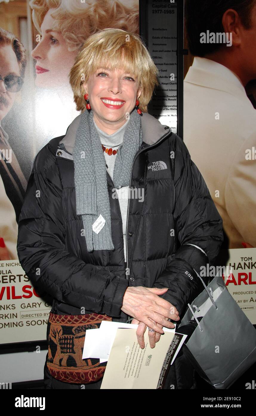 News anchor Lesley Stahl arrives at the Universal Pictures screening of