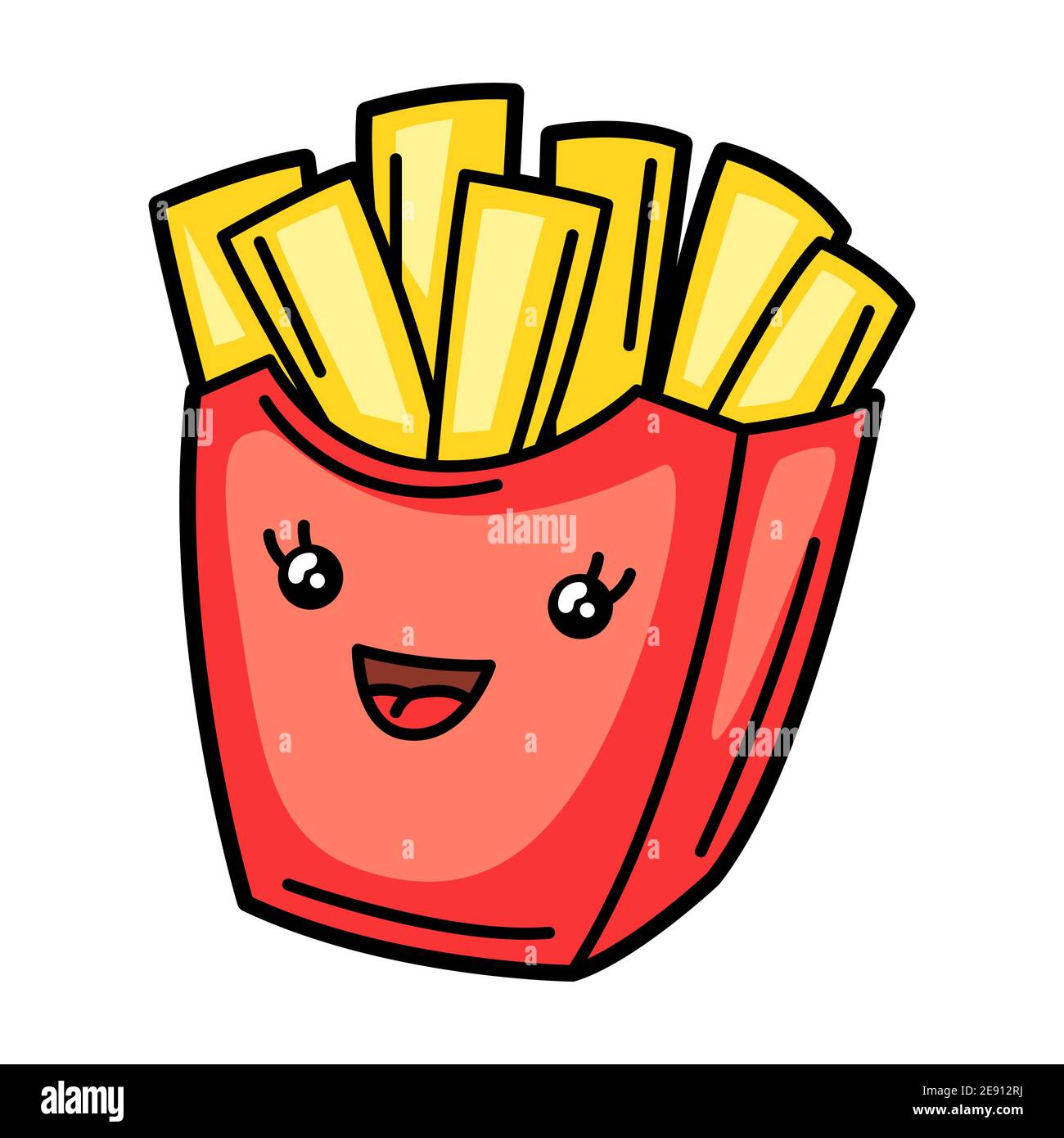 Kawaii illustration of french fry Stock Vector Image & Art - Alamy Kawaii illustration of french fry Stock Vector Image & Art - Alamy