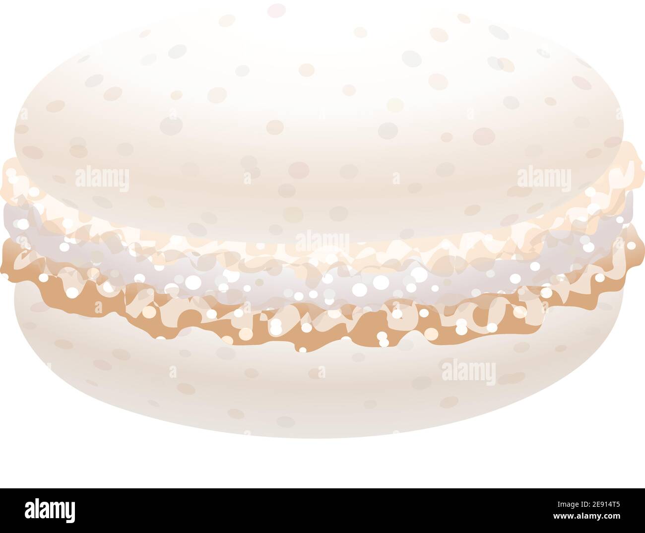 Macaroon bar Stock Vector Images - Alamy