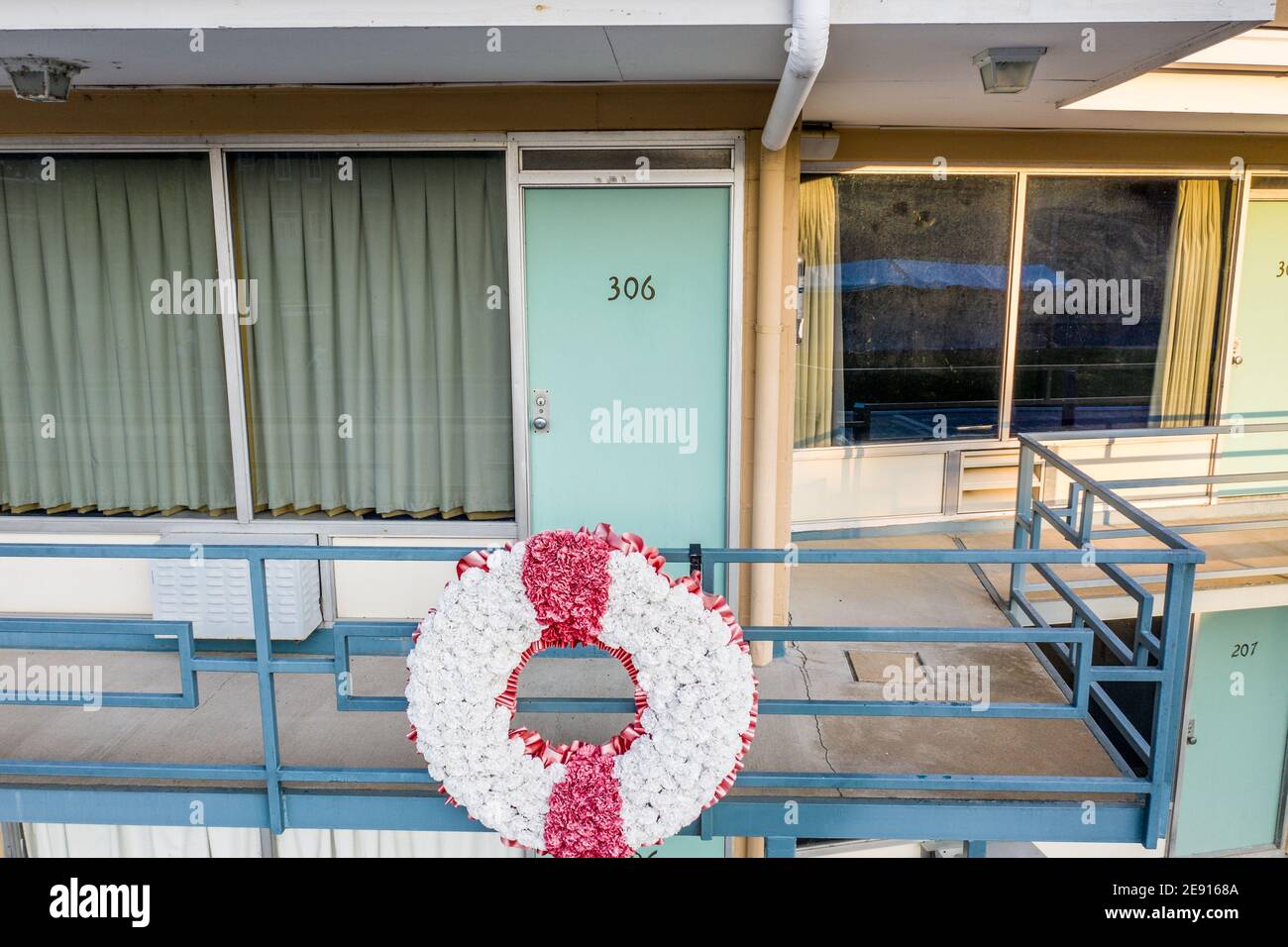 Lorraine Motel, Memphis, TN, USA Stock Photo