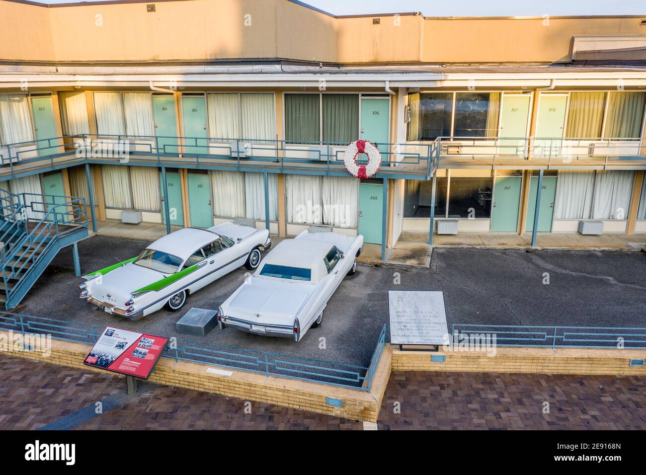 Lorraine Motel, Memphis, TN, USA Stock Photo