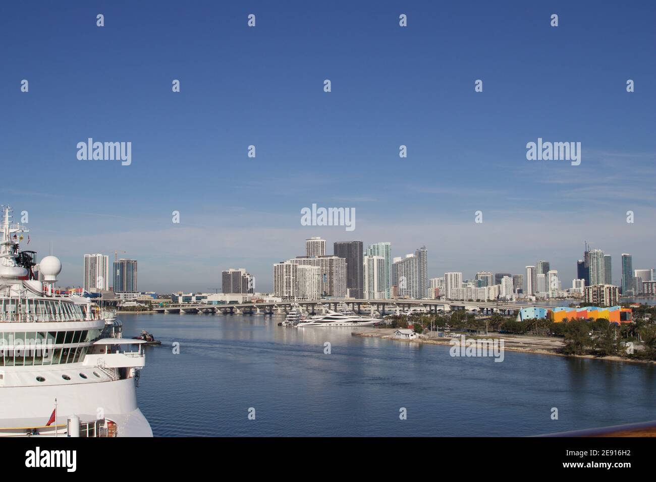 View from a cruise hi-res stock photography and images - Alamy