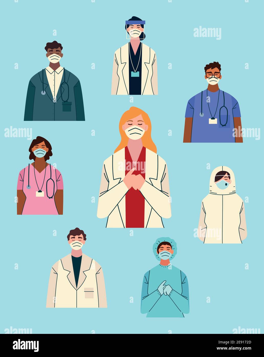 thank you, doctors and nurses working in the hospitals and fighting the ...