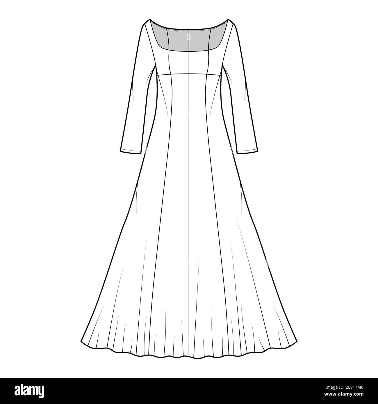 long sleeve formal dress women LaDivine CD0192 Long Sleeve Evening Formal Dress