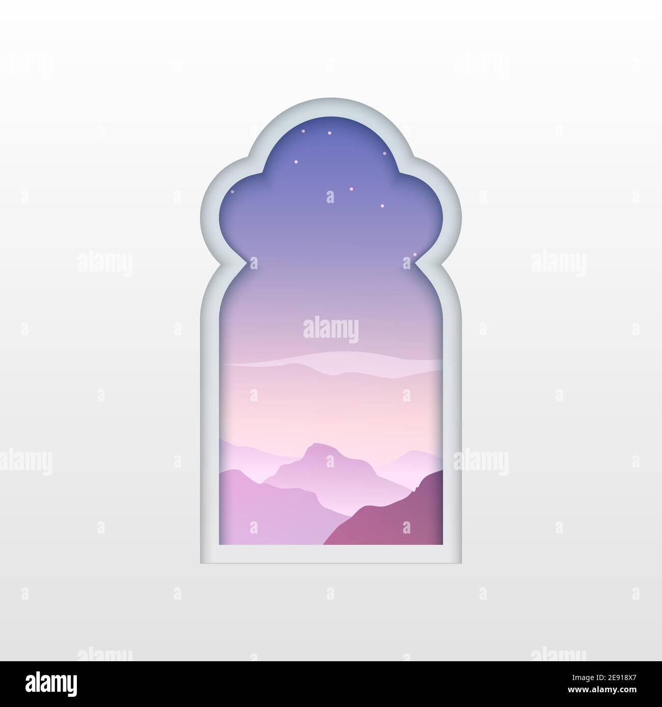 Arab window eamadan islamic vector doorm arabian traditional design ...