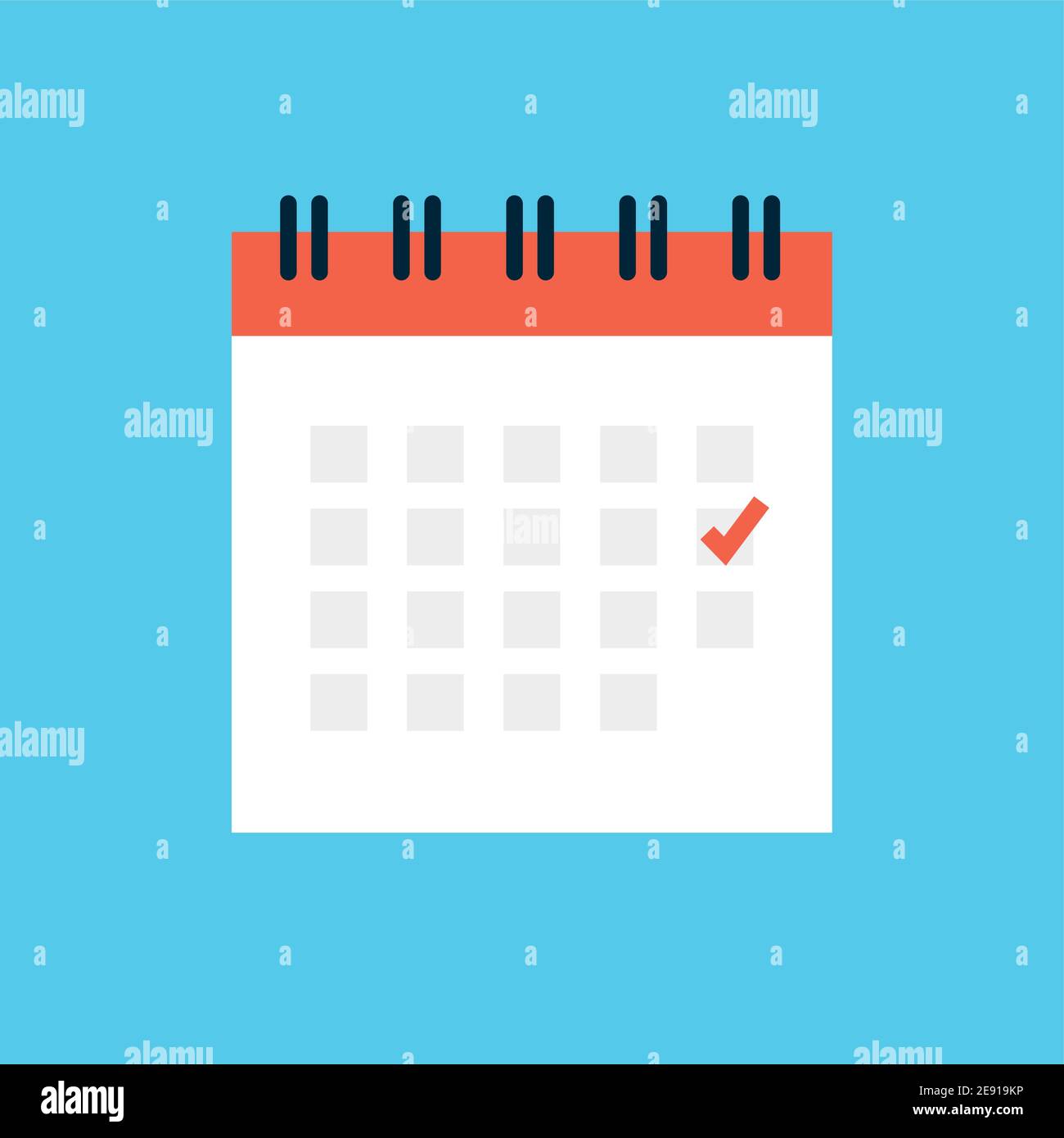 Calendar vector icon, graphic appointment flat calendar icon month time ...