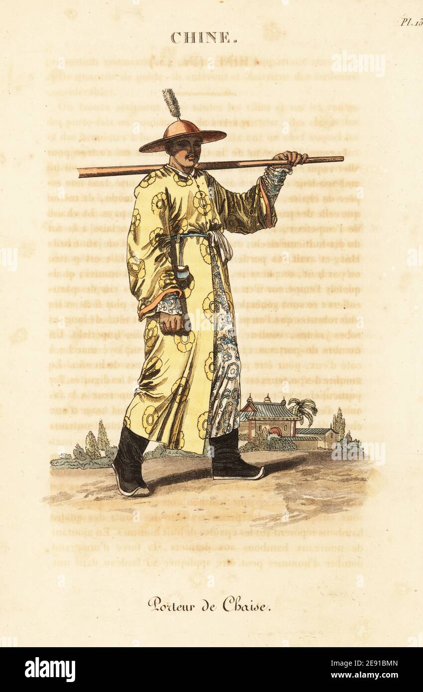 Chaise à porteur hires stock photography and images Alamy