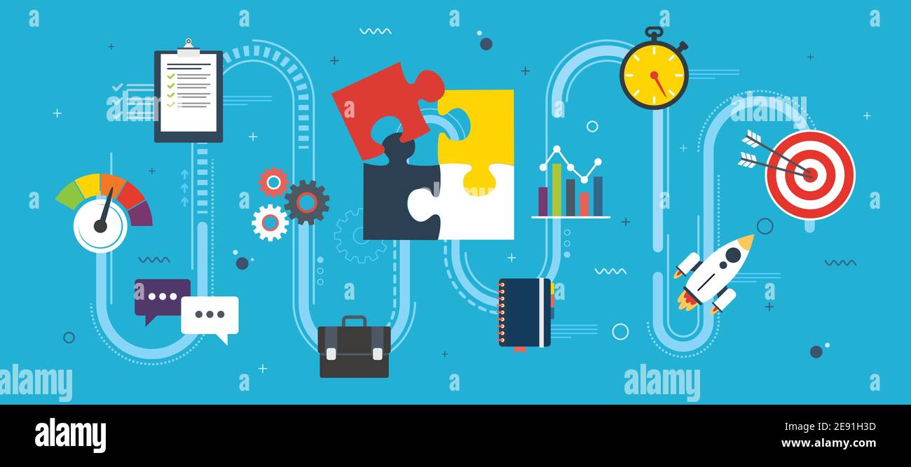Project delays Stock Vector Images - Alamy