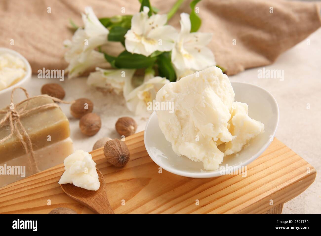 Shea Plate African bar of soap hi-res stock photography and images - Alamy