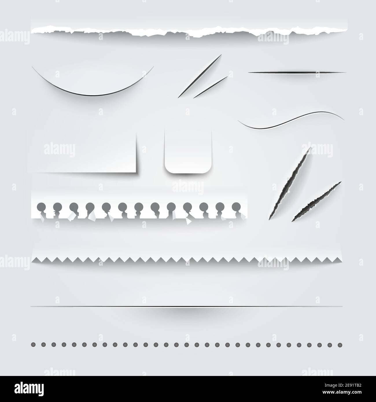 Perforated Paper Edge