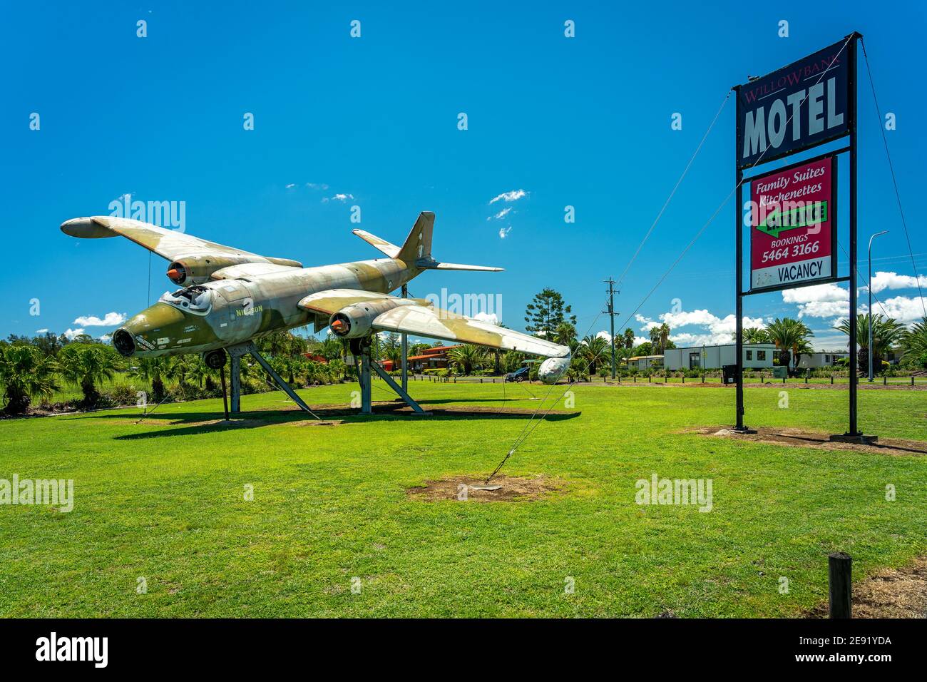 Willowbank, Queensland, Australia Vietnam war plane Canberra bomber