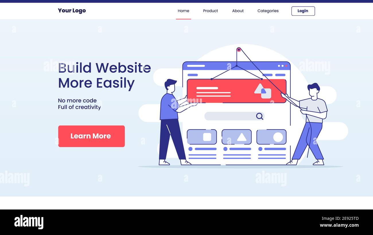 build website more easily people pull ui ux design use pulley campaign ...