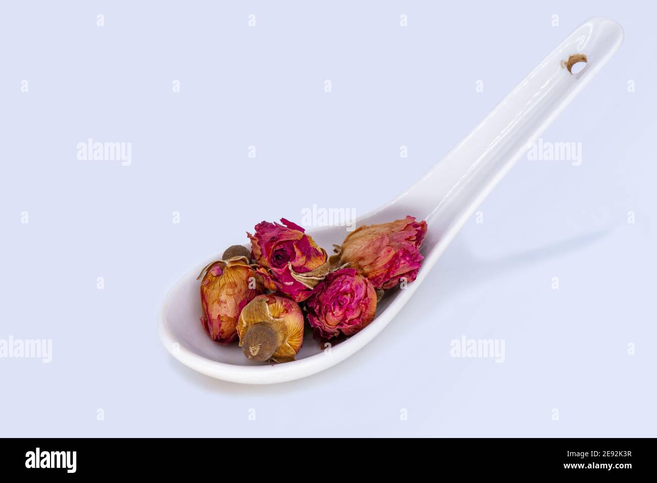 Chinese traditional medicine dry rose Stock Photo