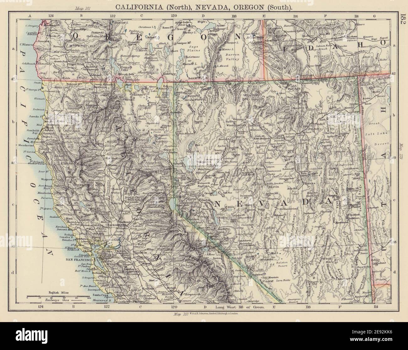 1950s Map of Las Vegas, Nevada State Museum