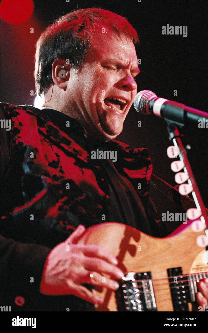 Meat loaf live in concert at wembley arena in london hires stock