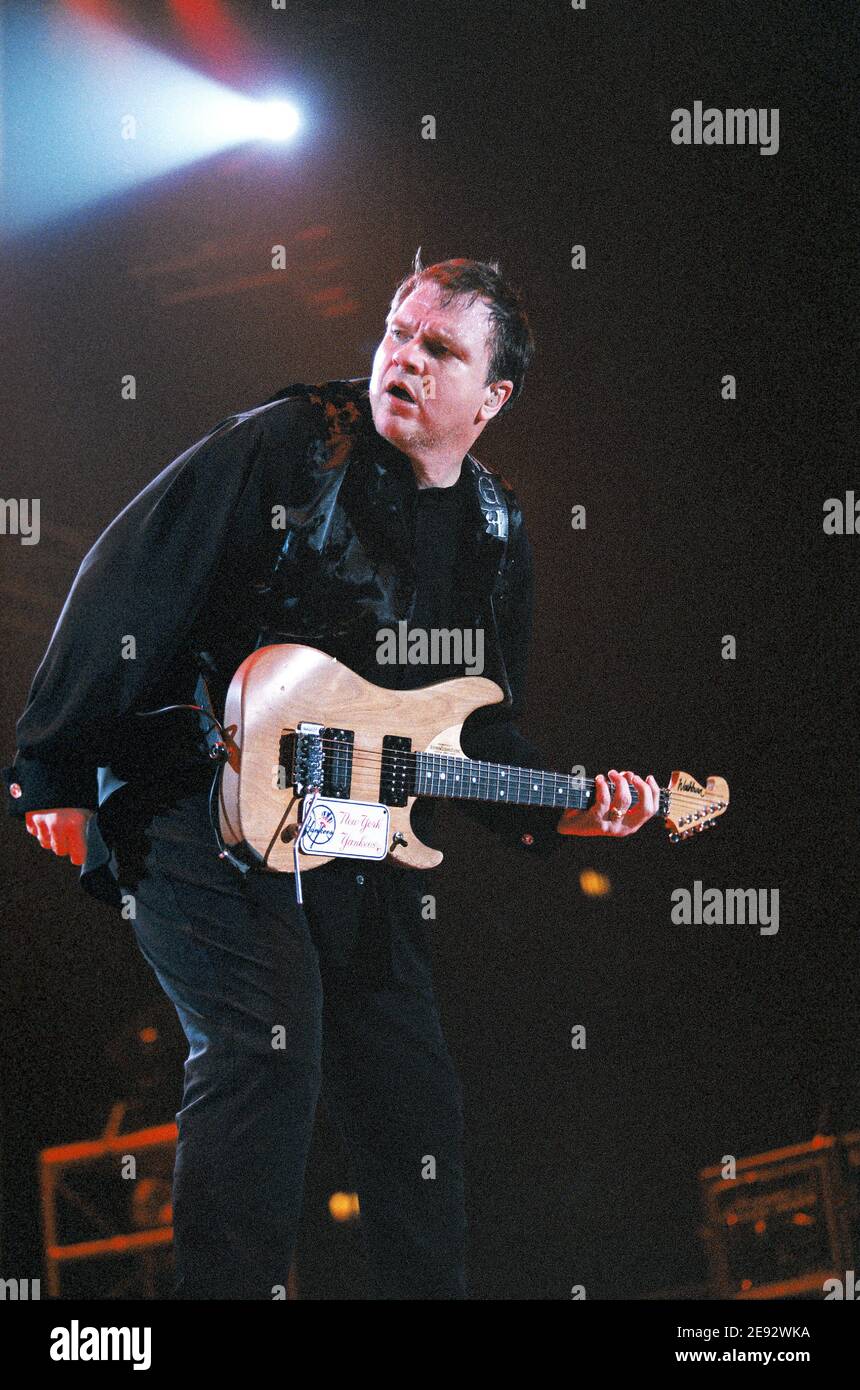 Meat loaf live in concert at wembley arena in london hires stock