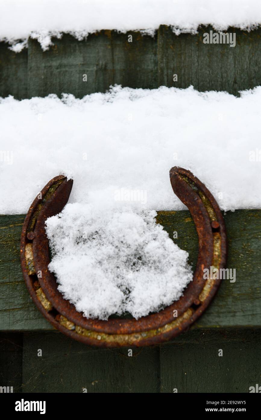 Horseshoe [made of metal] hires stock photography and images Alamy