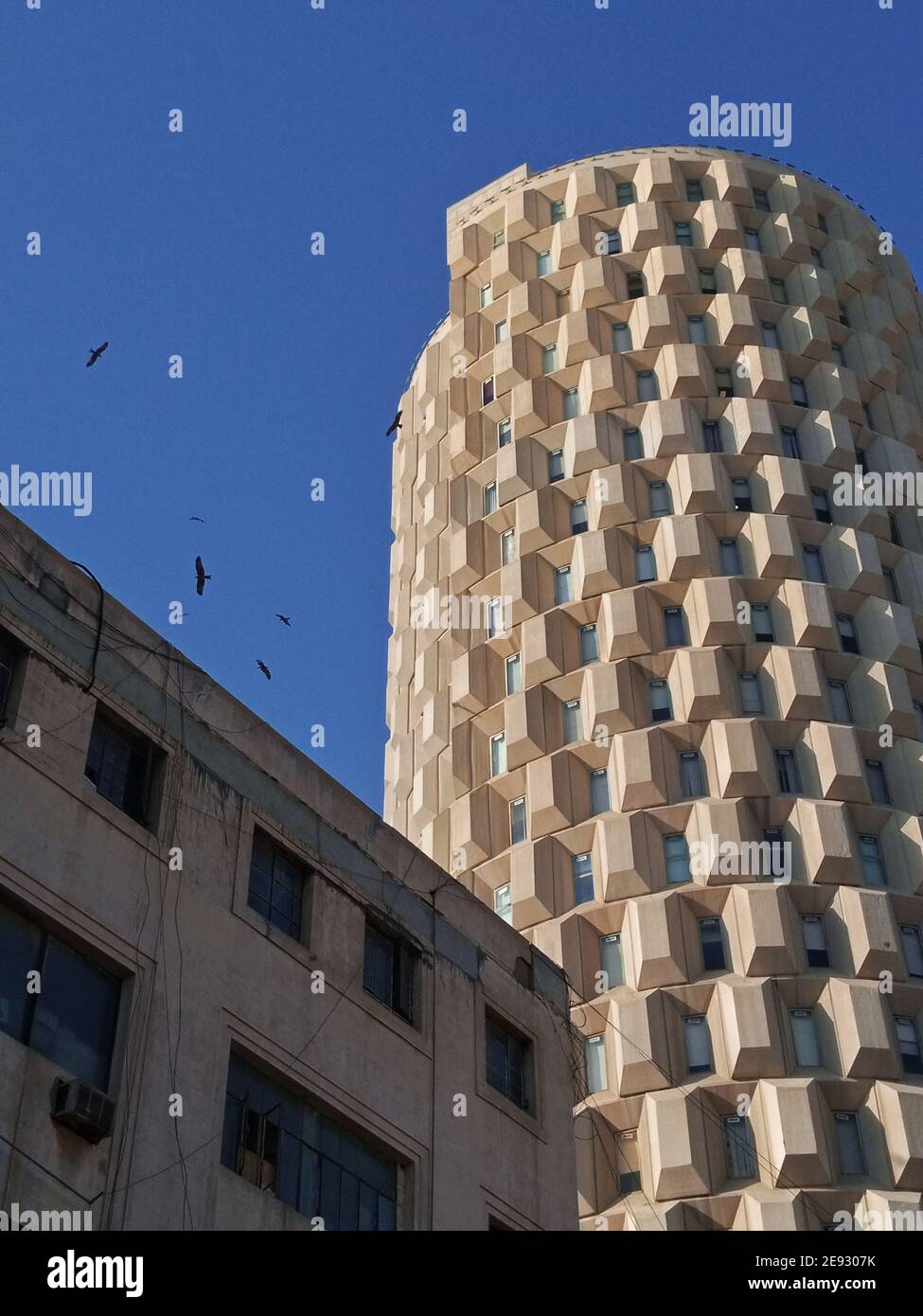 Habib bank plaza at m a Jinnah Road Karachi Pakistan Stock Photo