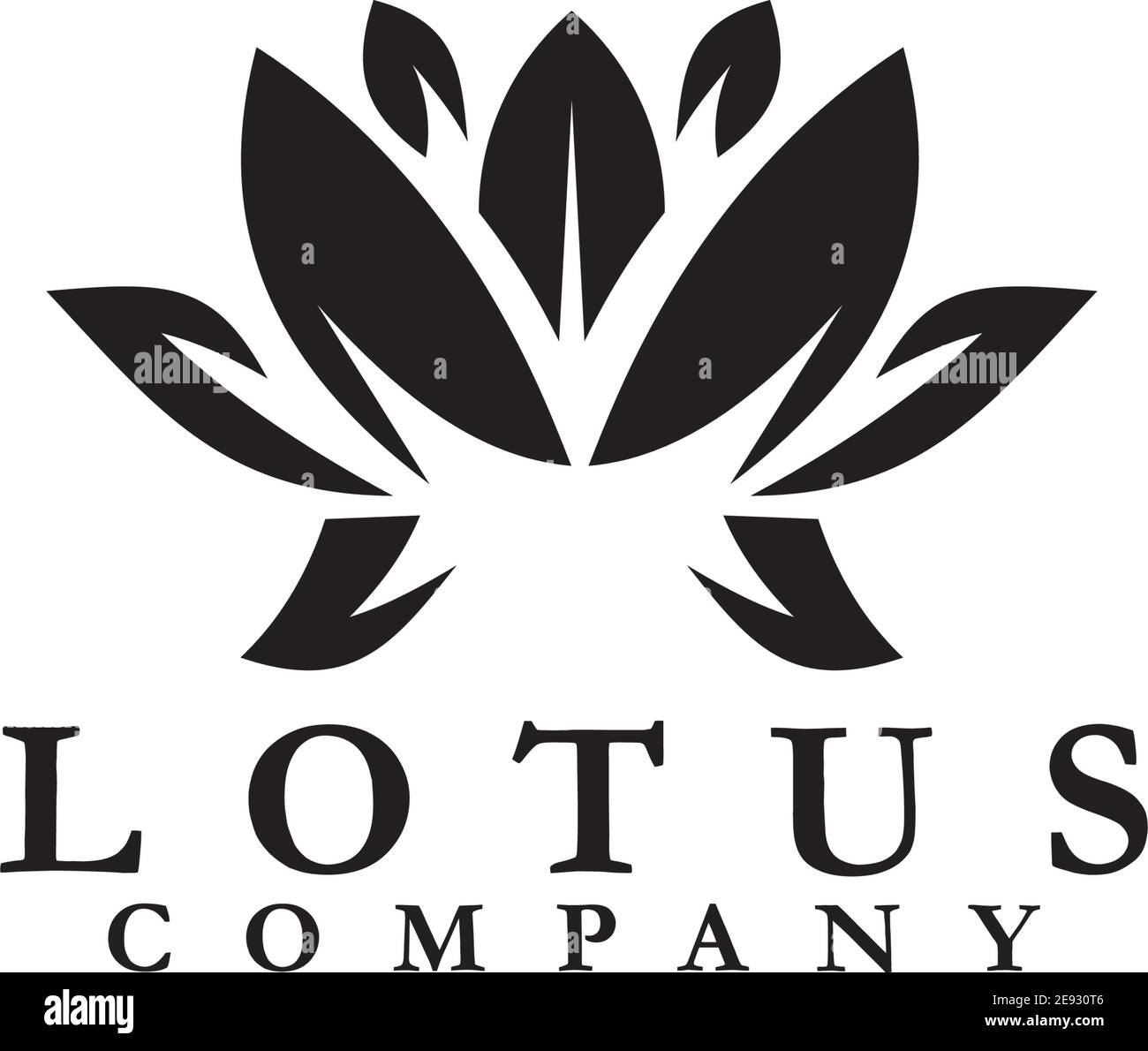 Lotus flower logo icon design vector template Stock Vector Image & Art ...