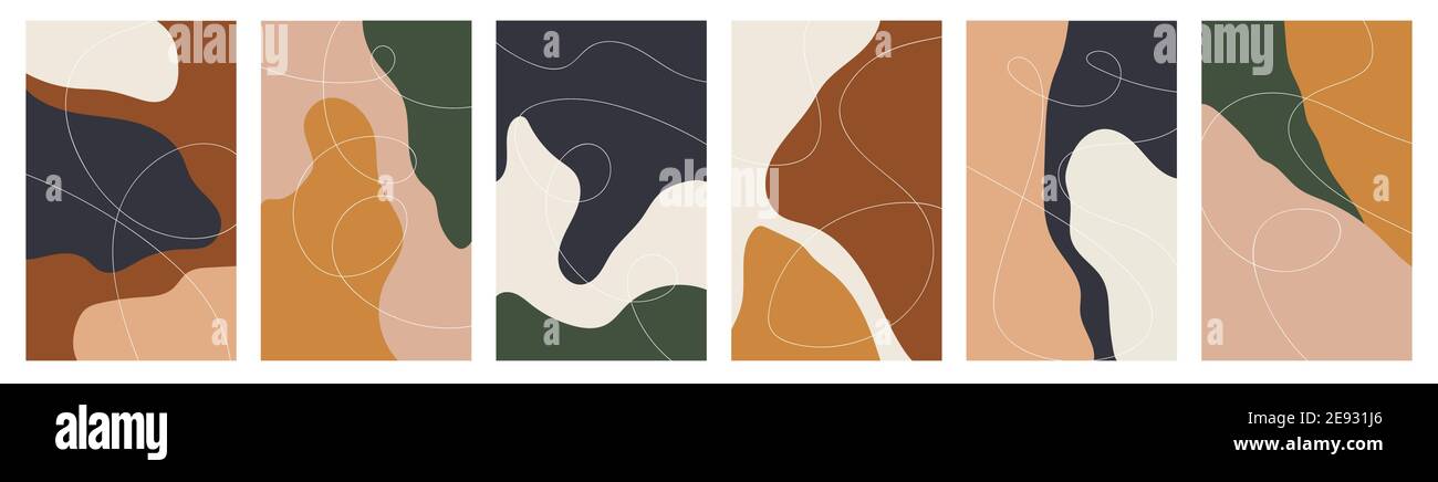 Big set of various vector highlight covers.  Stock Vector