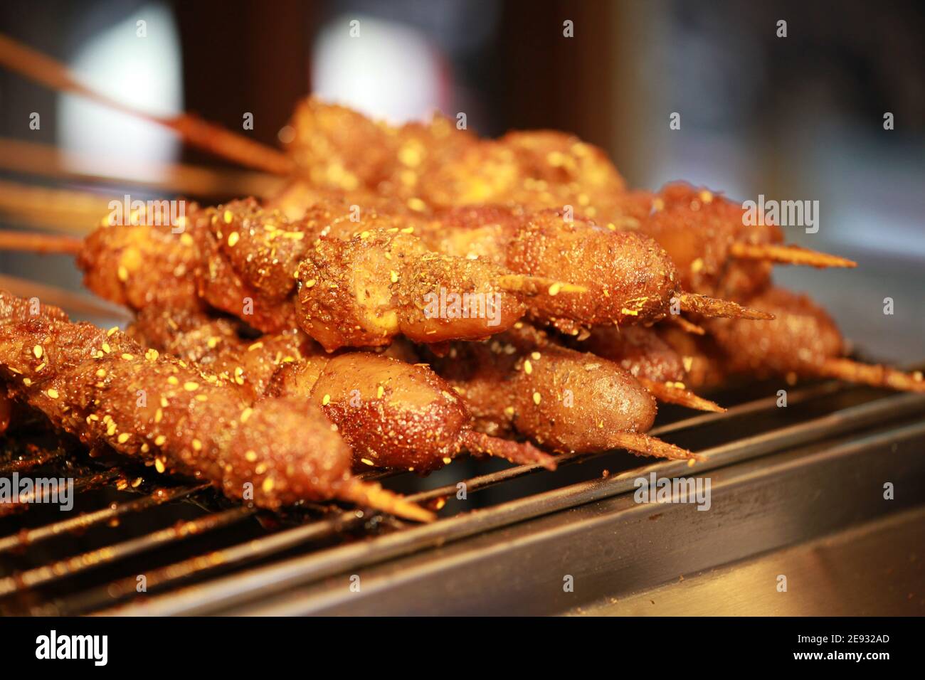 Roast pig tail Stock Photo Alamy