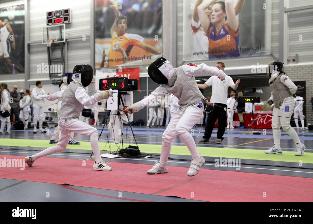 School fencing hires stock photography and images Alamy