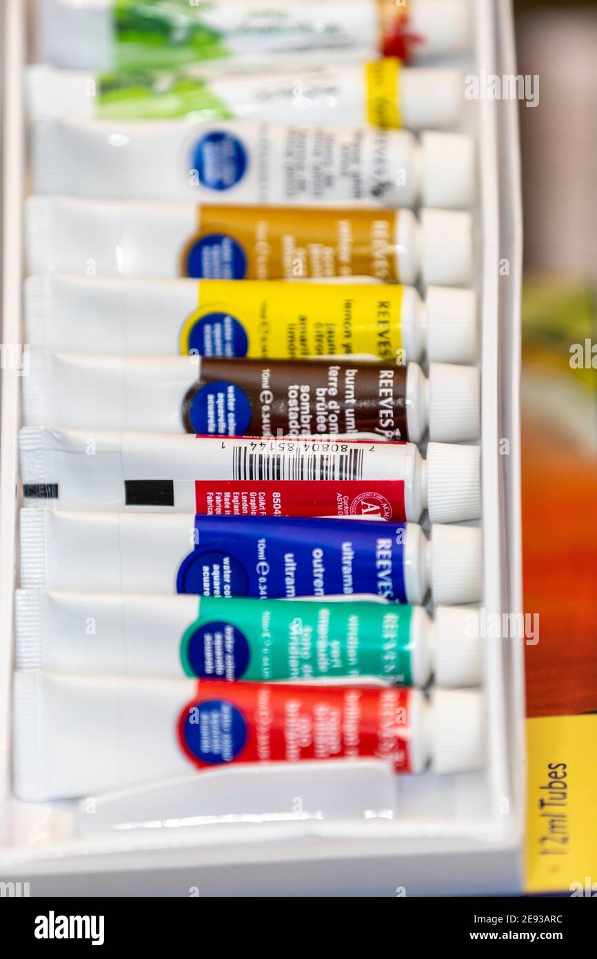 Artist Materials High Resolution Stock Photography and Images - Alamy