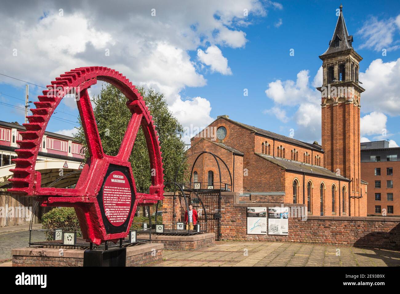 United Kingdom, England, Greater Manchester, Manchester, Deansgate, Castlefield conservation area Stock Photo