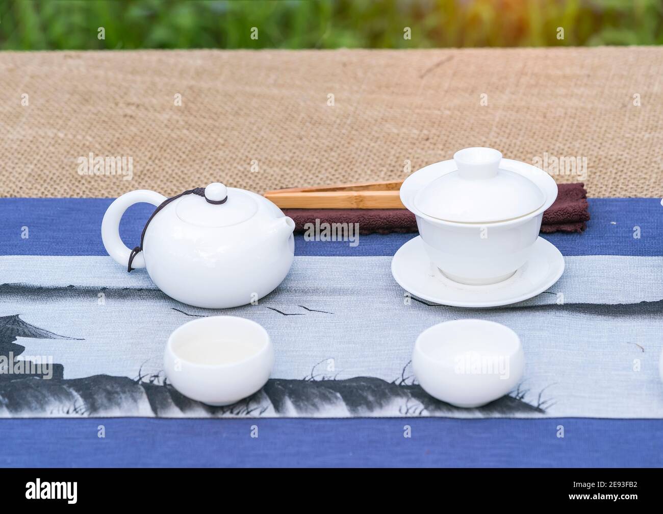 traditional Chinese teapot used in tea ceremony Stock Photo Alamy