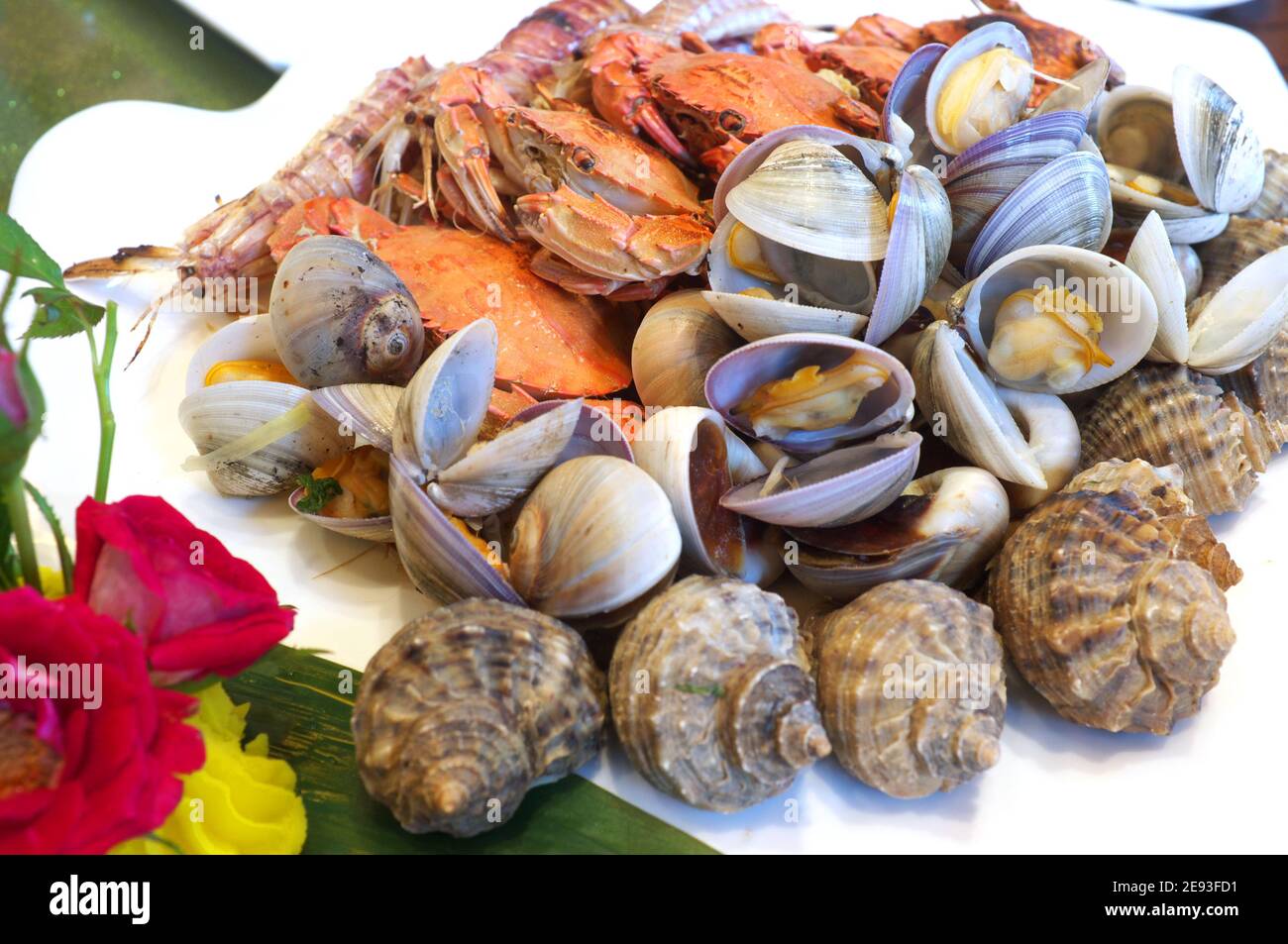 The seafood platter Stock Photo Alamy