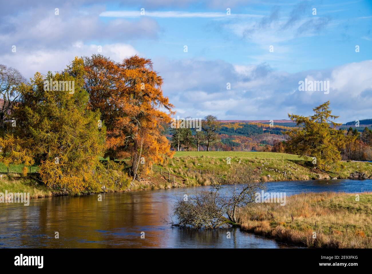 The River Gaur, Highland Perthshire, Scotland Stock Photo