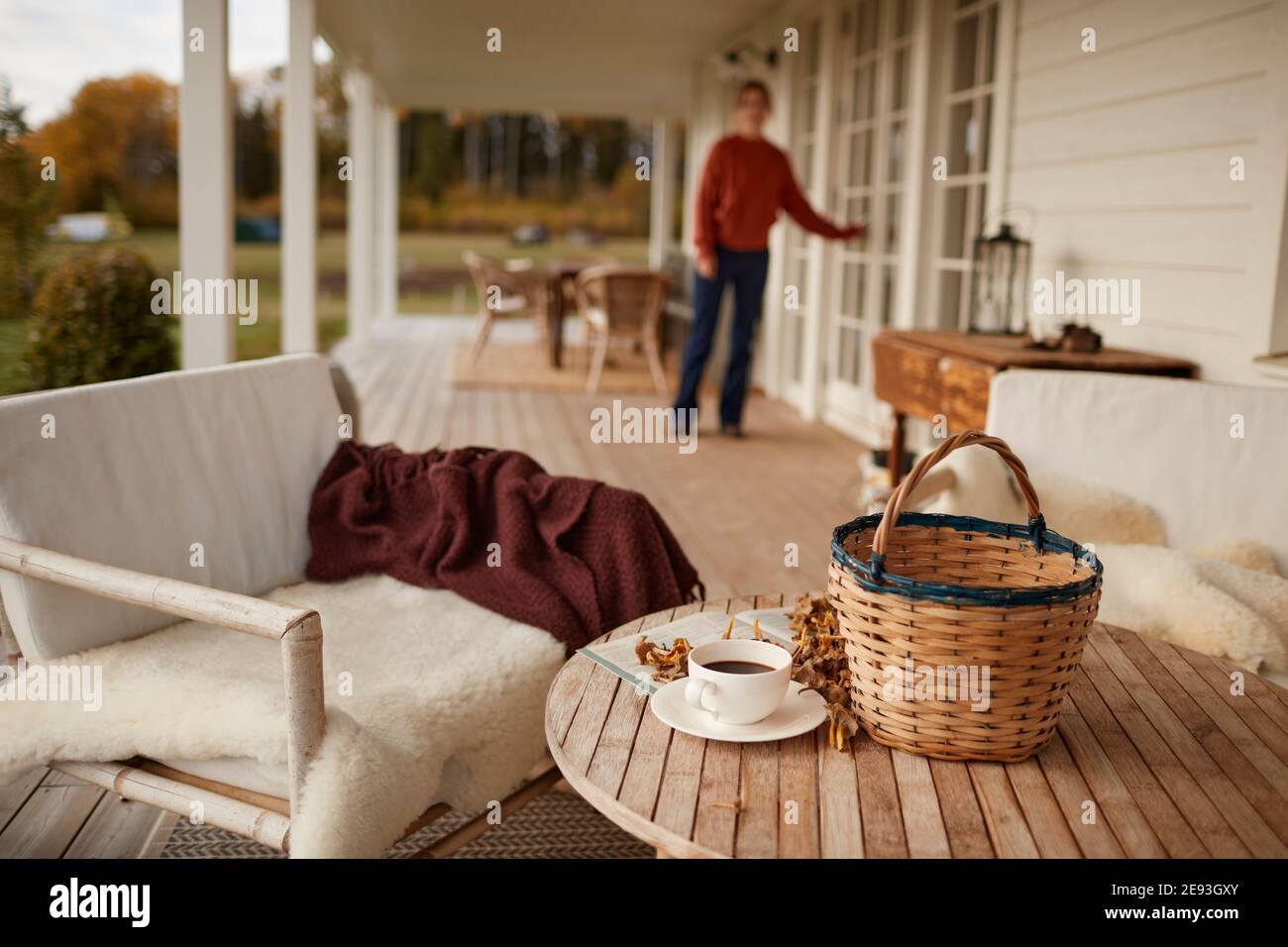 Coffee in the porch hires stock photography and images Alamy