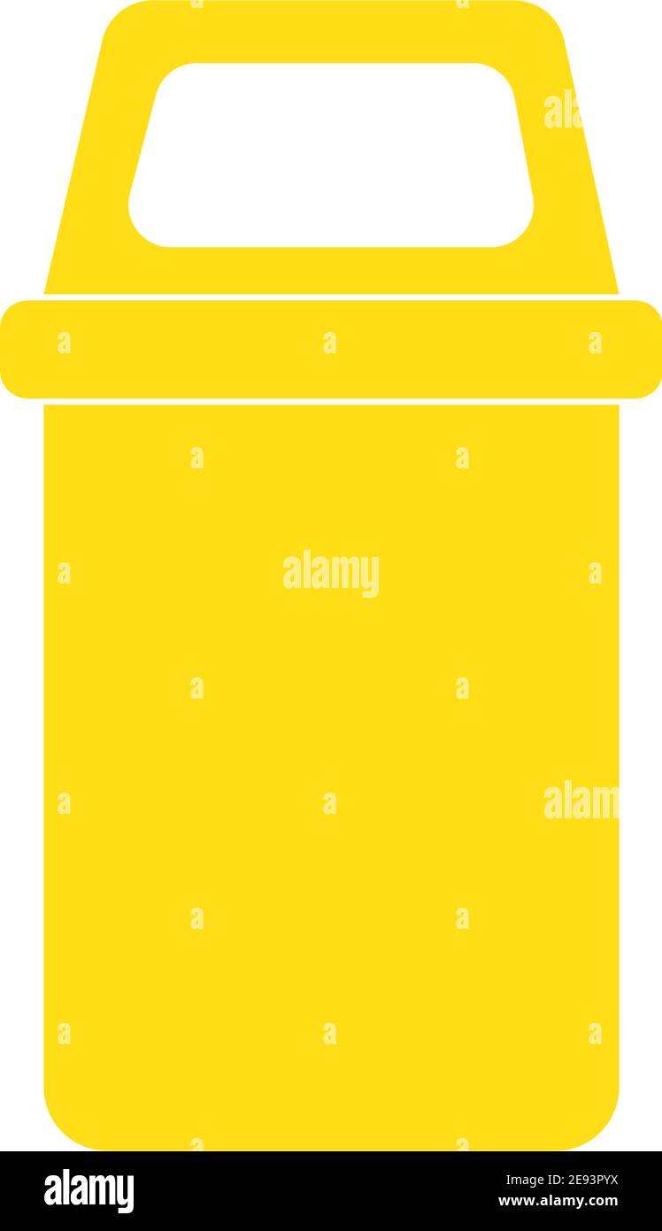 trash can icon vector illustration Stock Vector