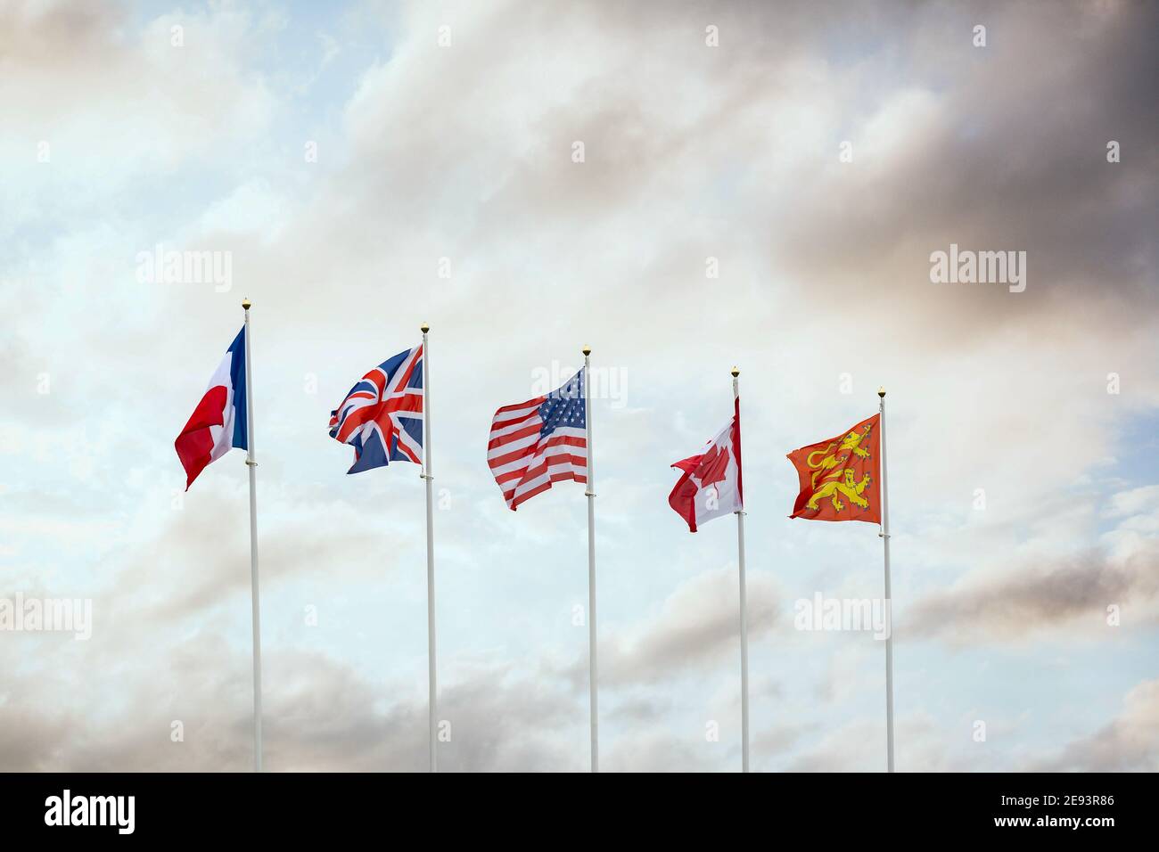 Allied Powers Ww2 Flags