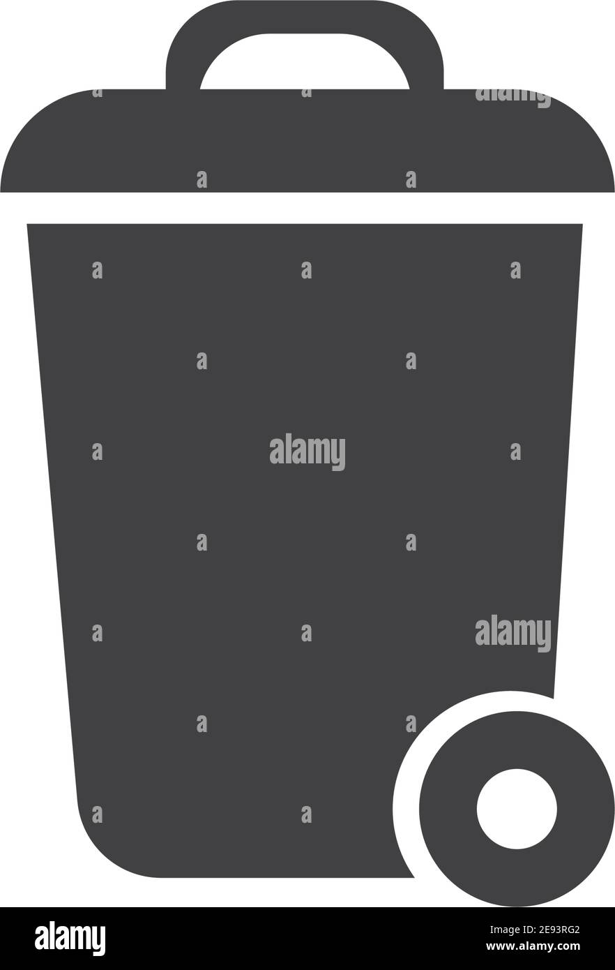 trash can icon vector illustration Stock Vector Image & Art - Alamy