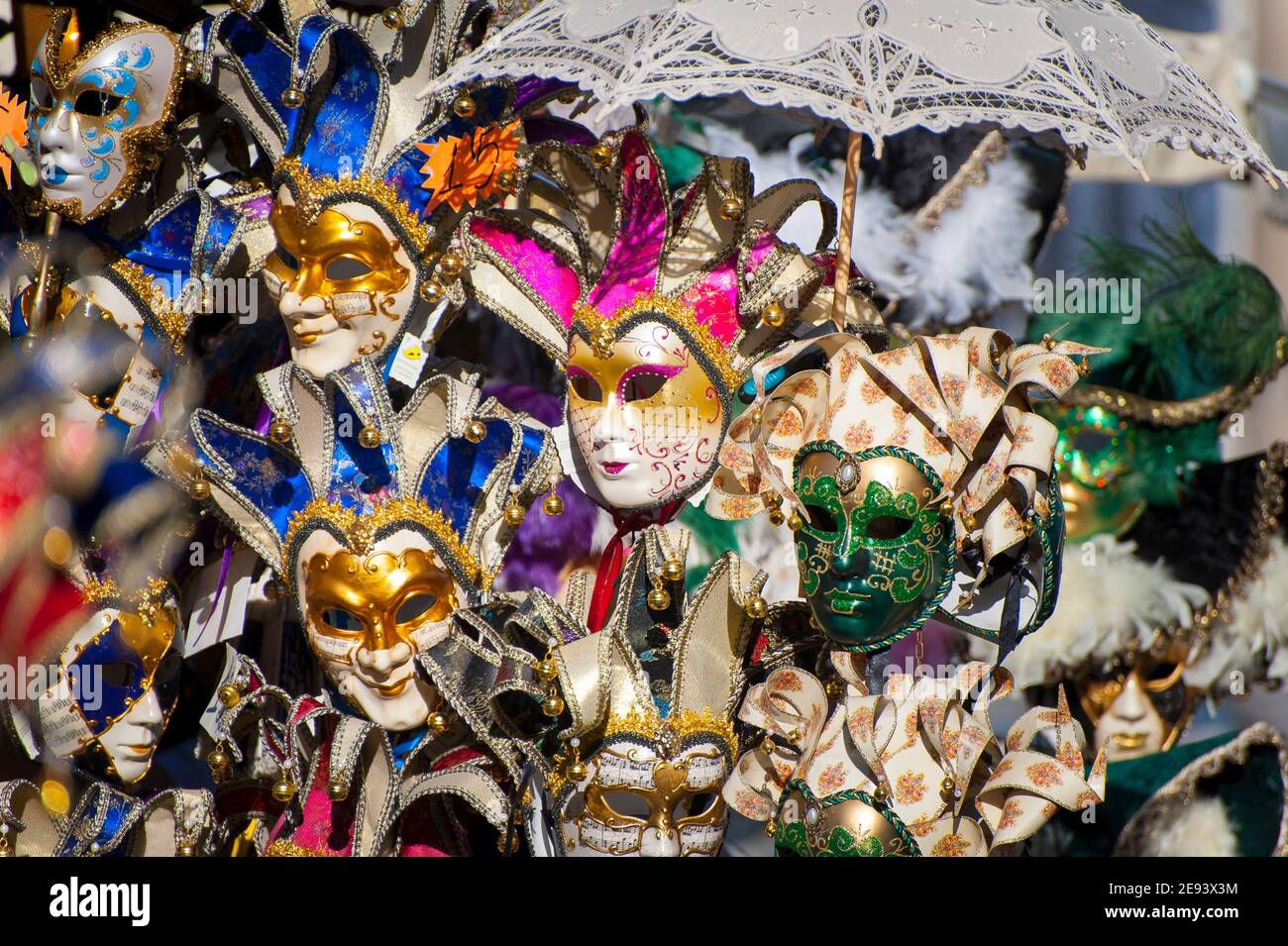 Masks from venice hi-res stock photography and images - Alamy