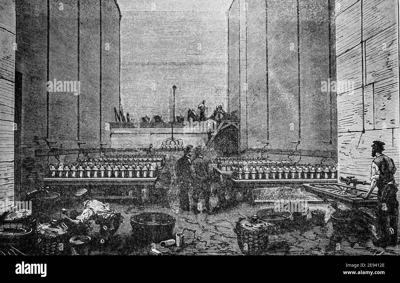 batterie de pile electriques, histoire de l'electricite par duclau