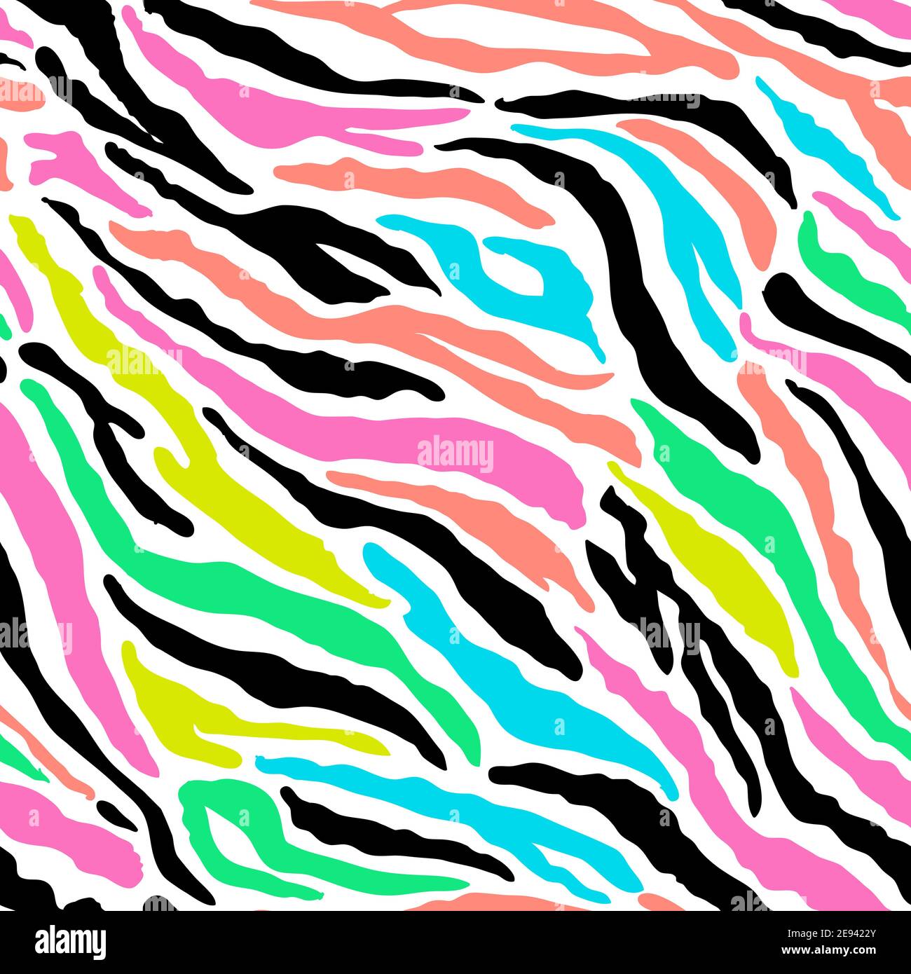 zebra skin seamless pattern Stock Vector Image & Art - Alamy