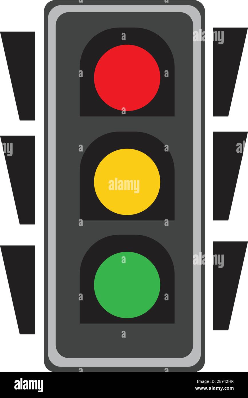 Traffic Light Icon Vector Design Template Traffic light signal - Vector ...