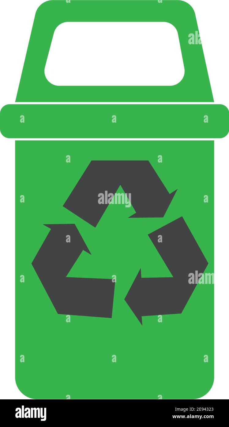 trash can icon vector illustration Stock Vector