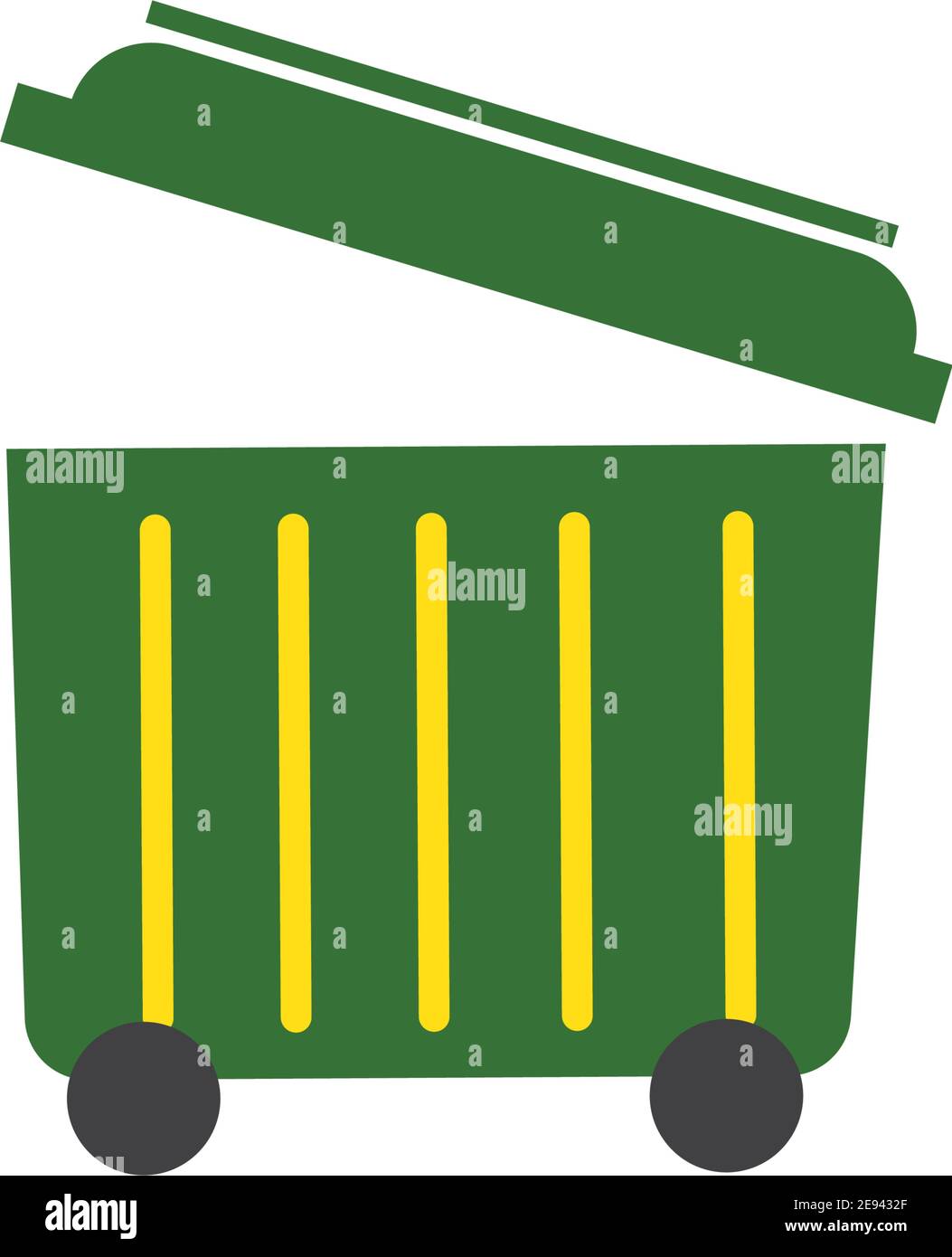 trash can icon vector illustration Stock Vector
