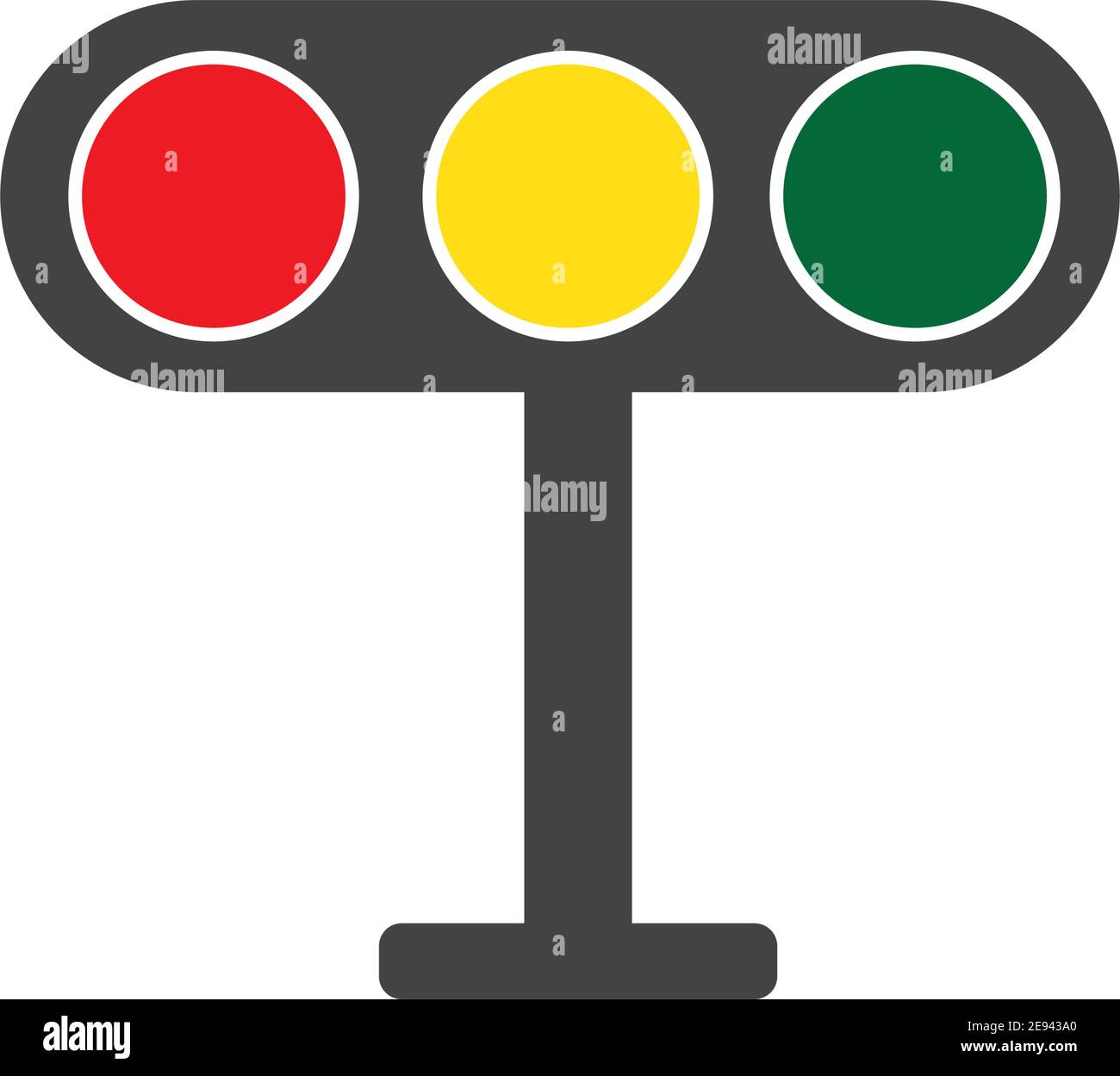 Traffic Light Icon Vector Design Template Traffic light signal Vector