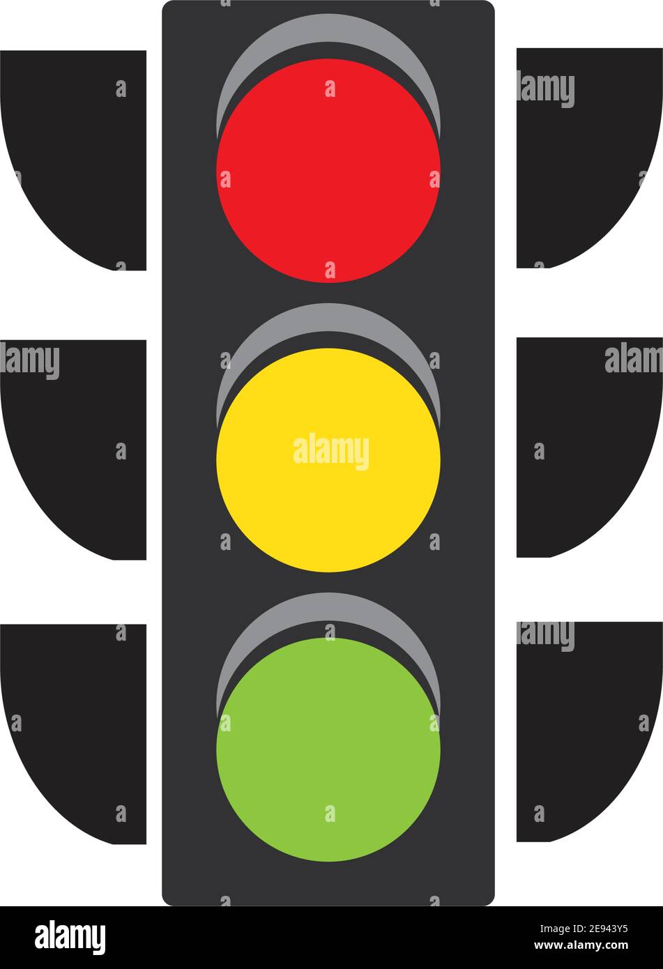 Traffic Light Icon Vector Design Template Traffic light signal - Vector ...