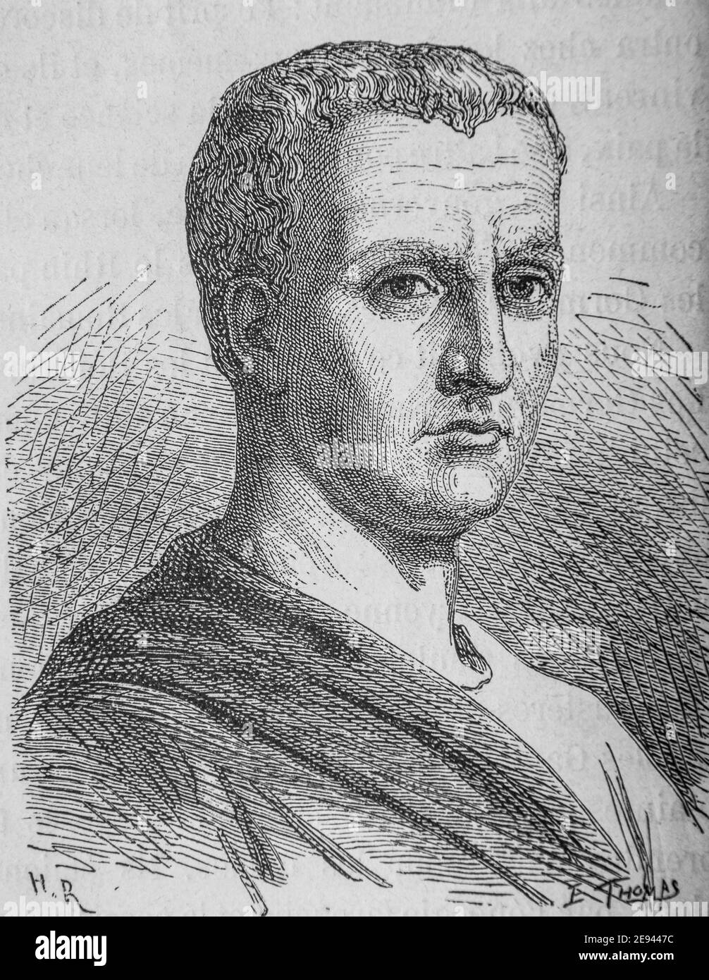 Croquis de portrait Black and White Stock Photos & Images - Alamy