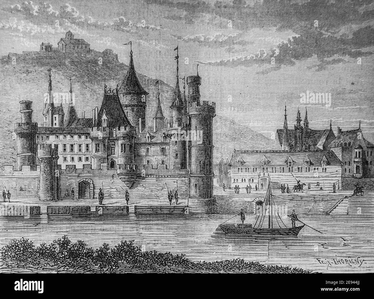 le louvre sous philippe-auguste 1180-1223, histoire populaire de