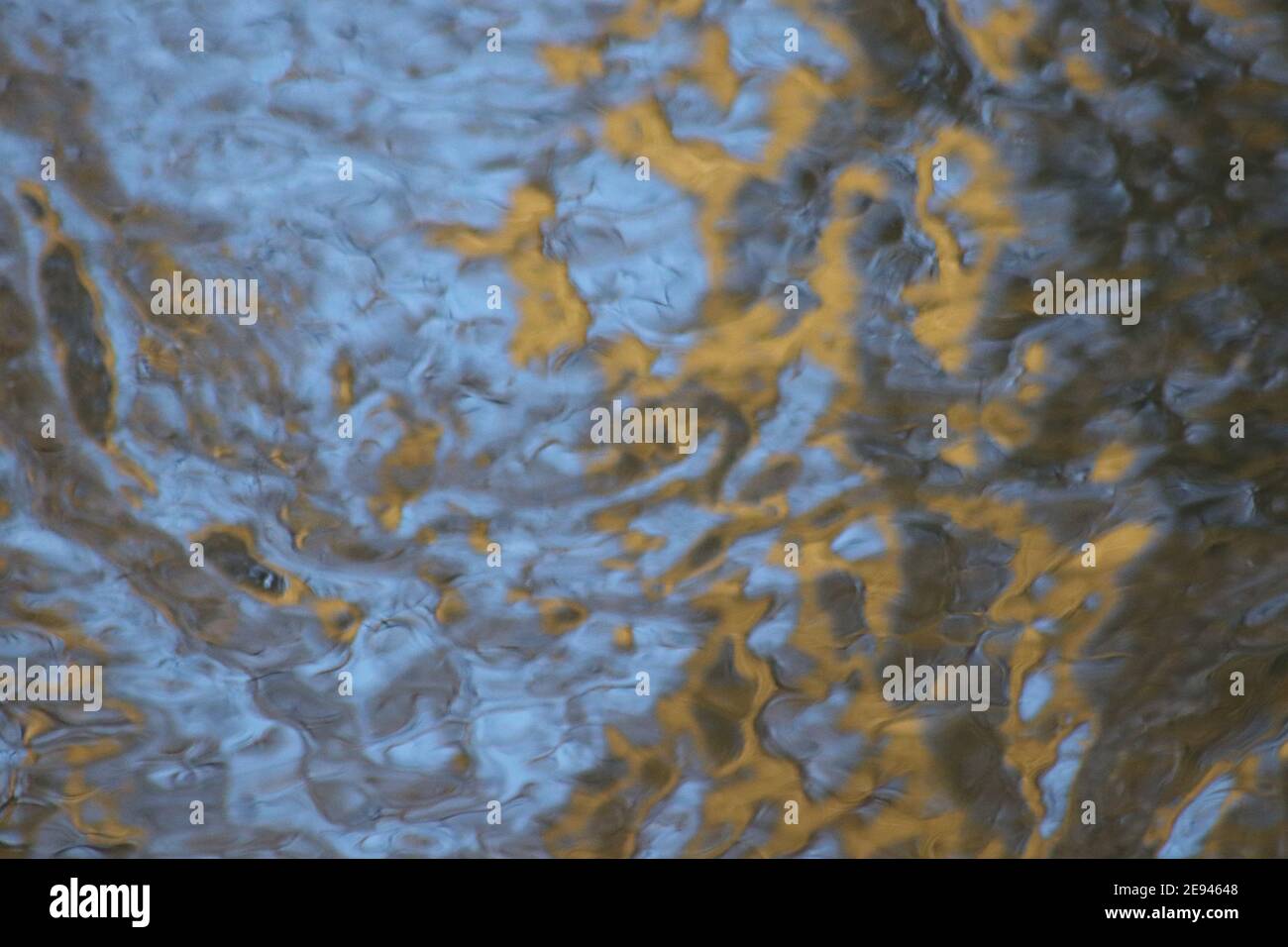 Reflections in water Stock Photo - Alamy