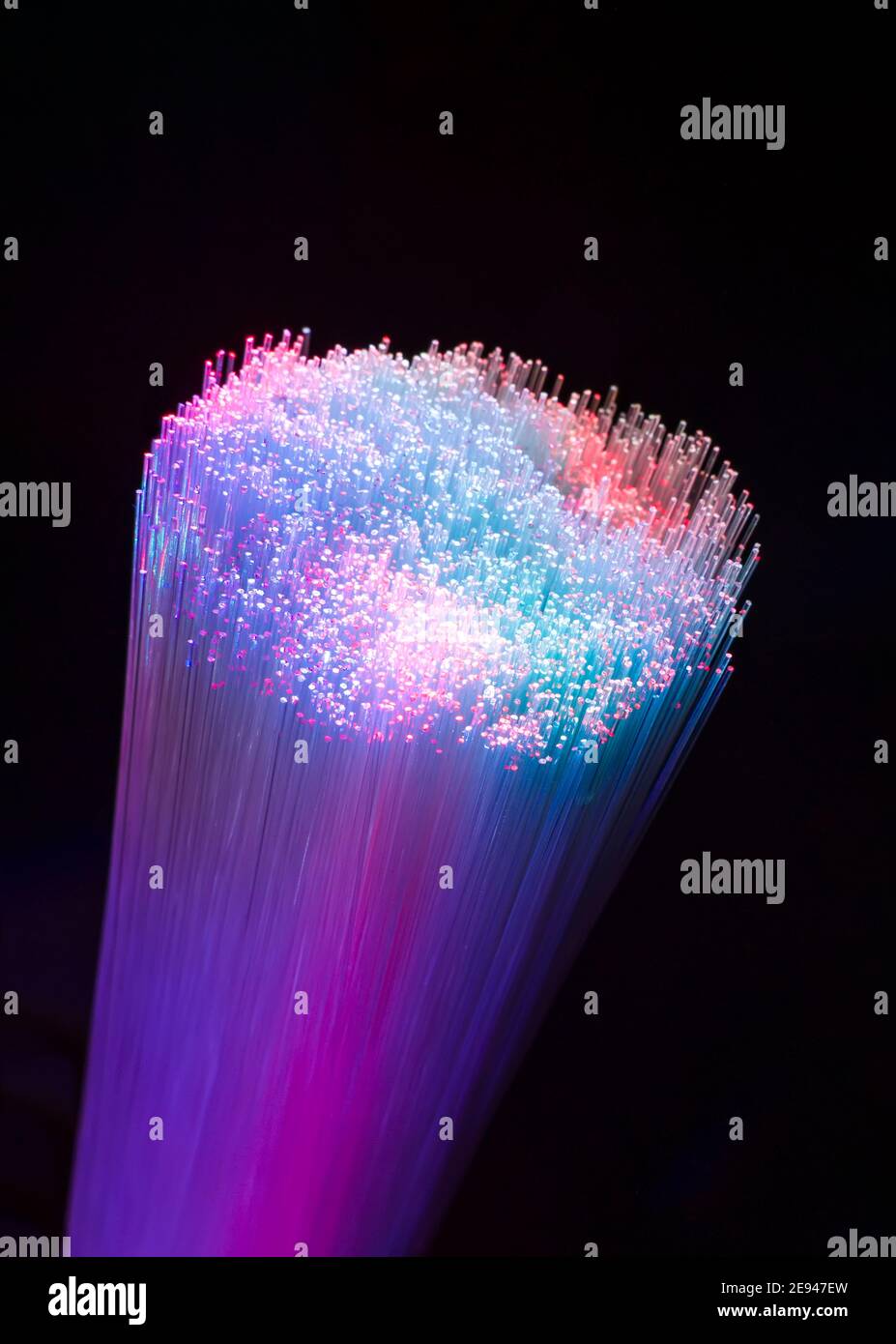 fiber optical network cable background Stock Photo - Alamy