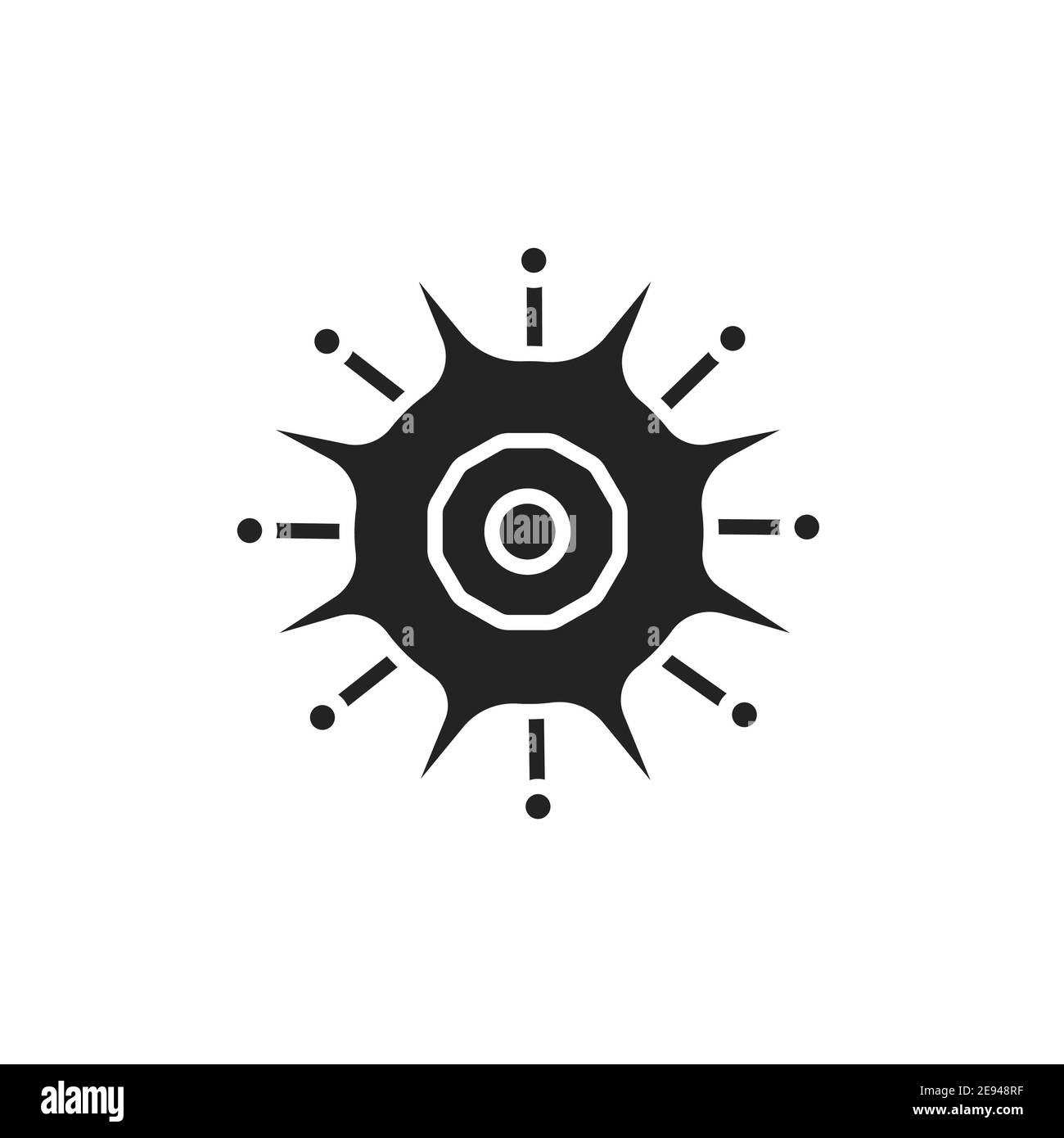 Influenza virus drawing Black and White Stock Photos & Images - Alamy
